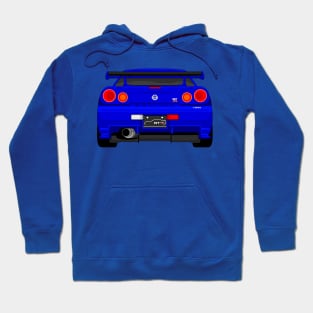 GTR R34 DARK-BLUE Hoodie